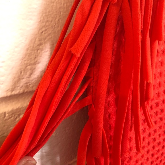 Bright Fringe Dress - Picture 16 of 16
